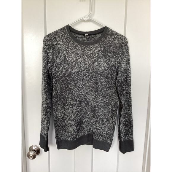 Lululemon long sleeve swiftly breathe pull over shirt top rhino gray - Picture 2 of 9